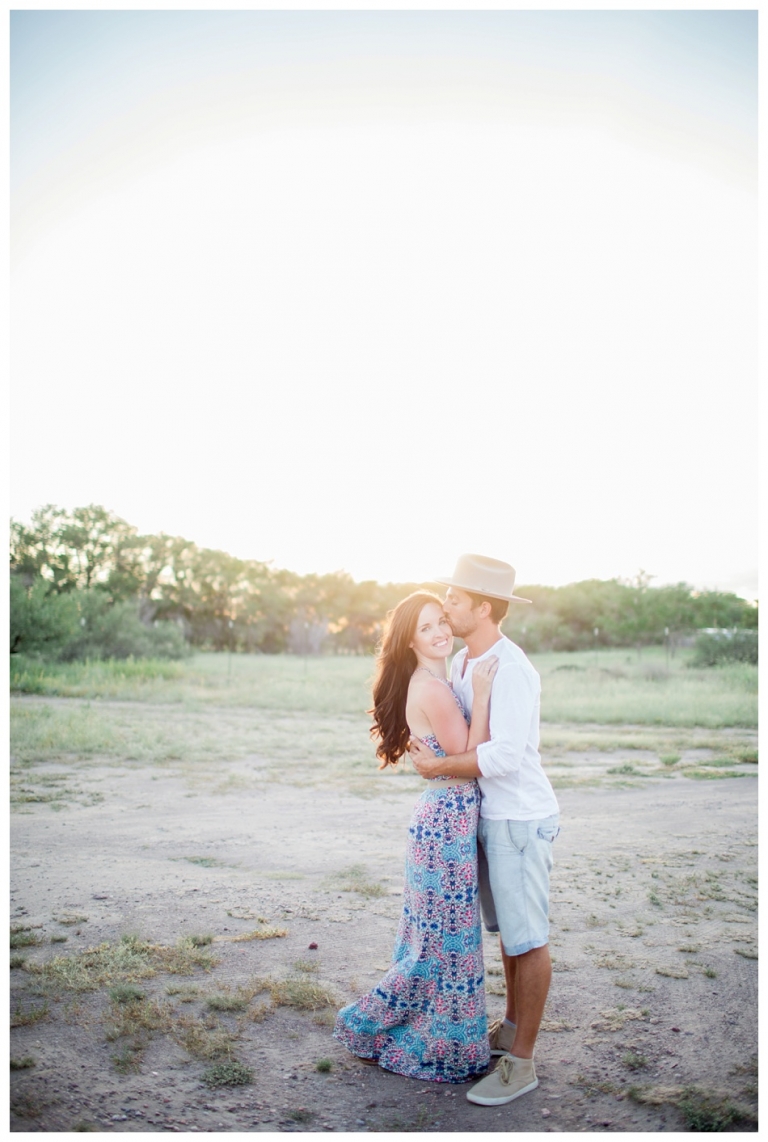 Beautiful Engagement in Marfa Texas